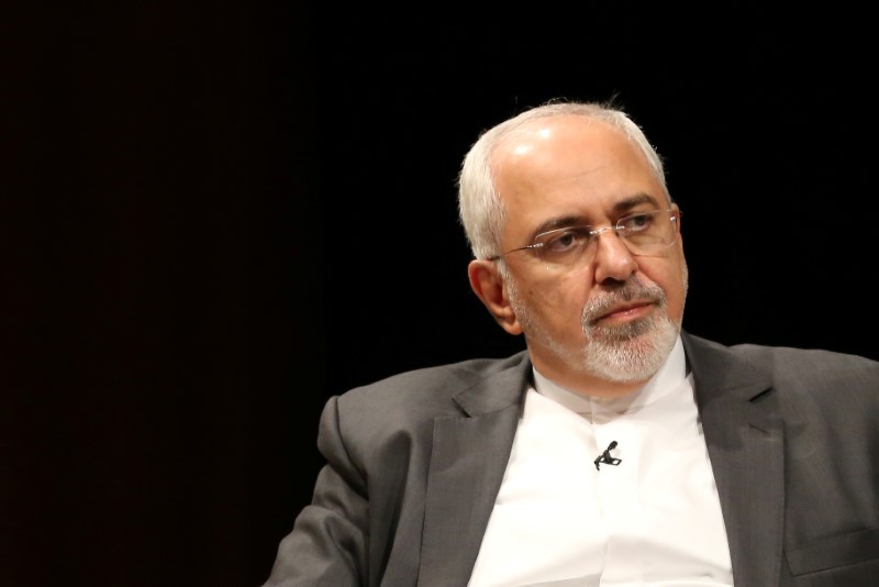 © Reuters. Chanceler do Irã, Mohammad Javad Zarif