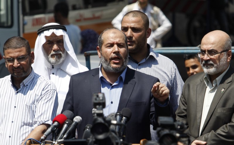 © Reuters. حماس: محادثات هدنة غير مباشرة مع إسرائيل "في مرحلة متقدمة"
