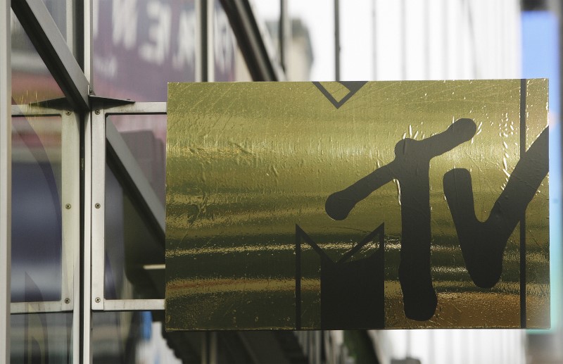 © Reuters. Logo da MTV na Times Square, em Nova York