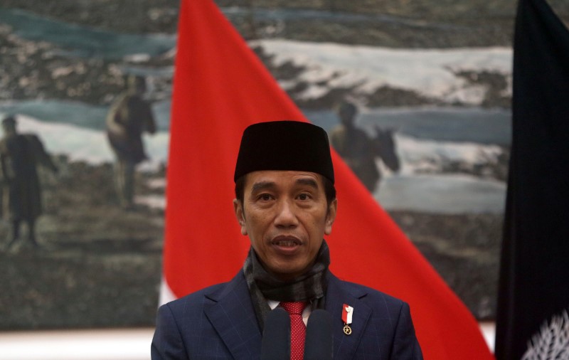 © Reuters. إعلام: الرئيس الإندونيسي يسجل ترشحه لانتخابات 2019