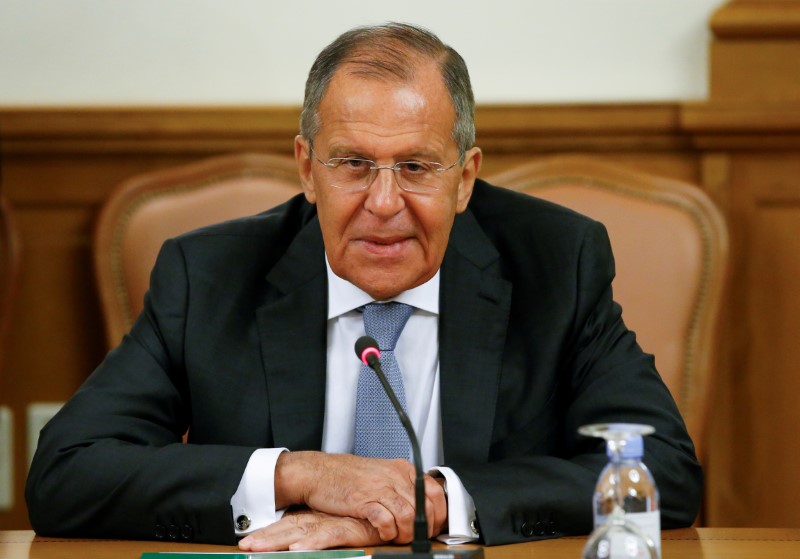 © Reuters. وزير خارجية روسيا يزور تركيا هذا الشهر لبحث سوريا