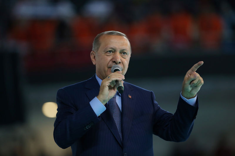 © Reuters. Erdogan rechaza las preocupaciones sobre la lira, dice 