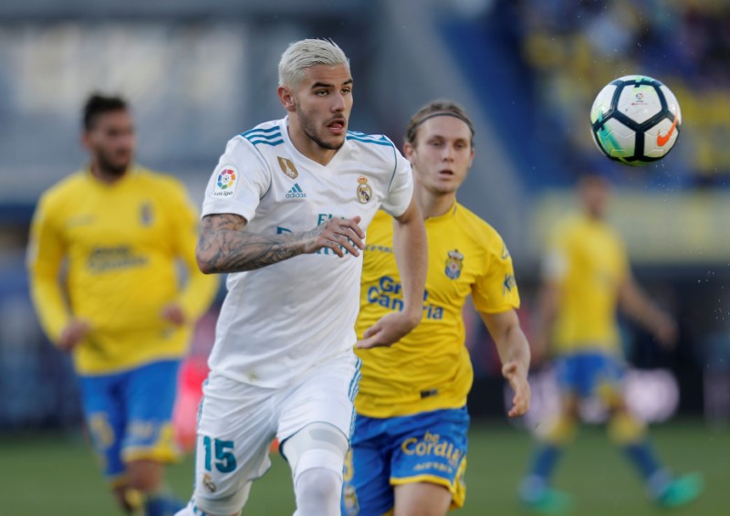 © Reuters. Theo Hernández jugará en la Real Sociedad cedido por el Real Madrid
