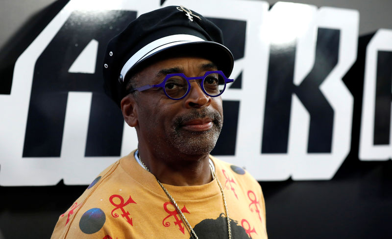 © Reuters. Spike Lee durante lançamento de "Infiltrado na Klan" em Beverly Hills