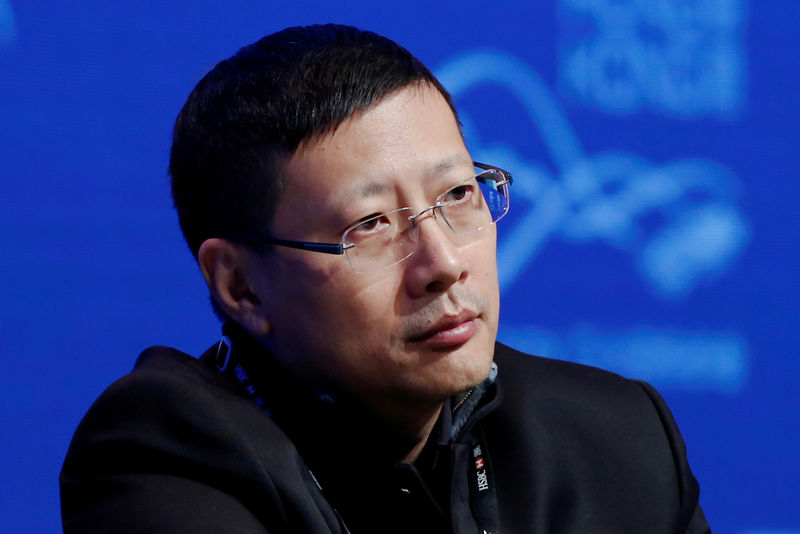 © Reuters. FILE PHOTO: Sequoia Capital China Founding and Managing Partner Neil Shen attends the Asian Financial Forum in Hong Kong