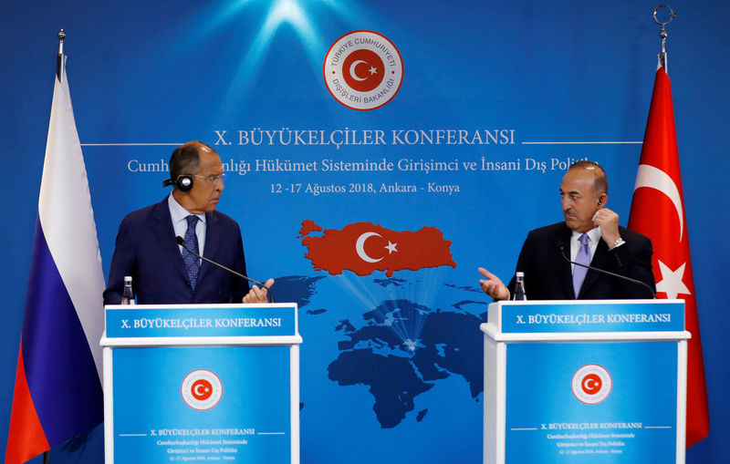 © Reuters. تركيا تأمل في التوصل لحل بشأن إدلب السورية مع روسيا