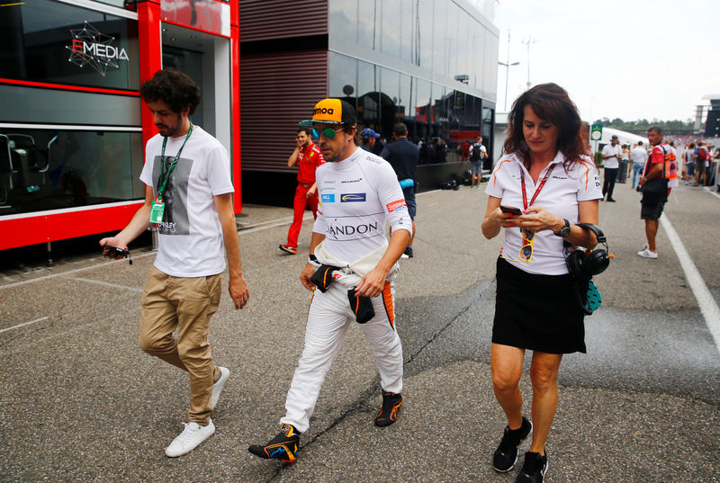 © Reuters. Fernando Alonso abandonará la Fórmula 1 en 2019