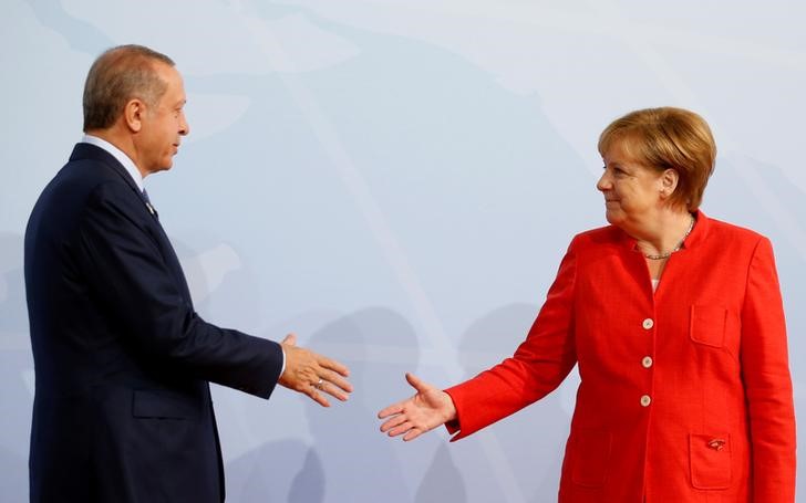 © Reuters. G20 leaders summit in Hamburg