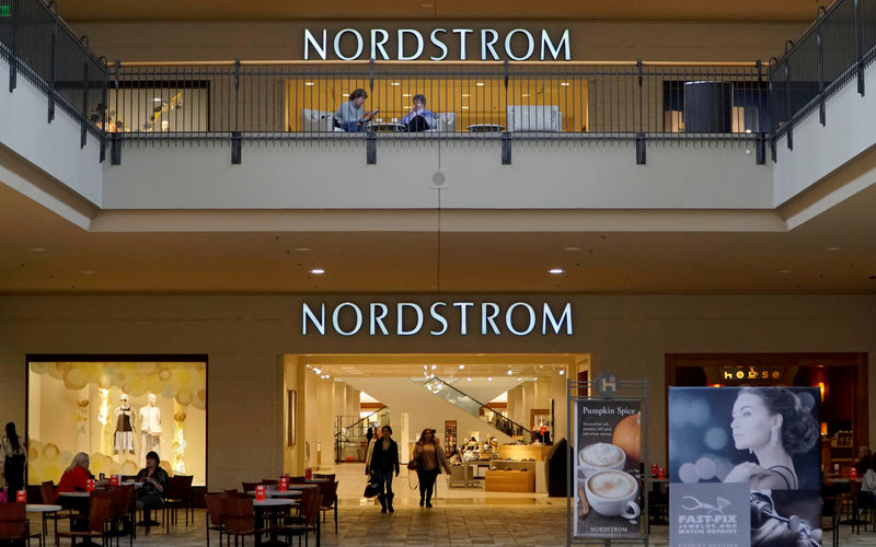© Reuters. FILE PHOTO: The Nordstrom store is pictured in Broomfield