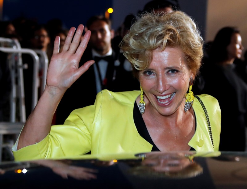 © Reuters. Emma Thompson no Festival de Cannes