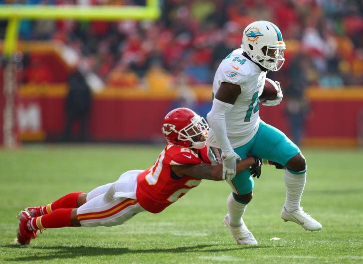 © Reuters. NFL: Miami Dolphins at Kansas City Chiefs