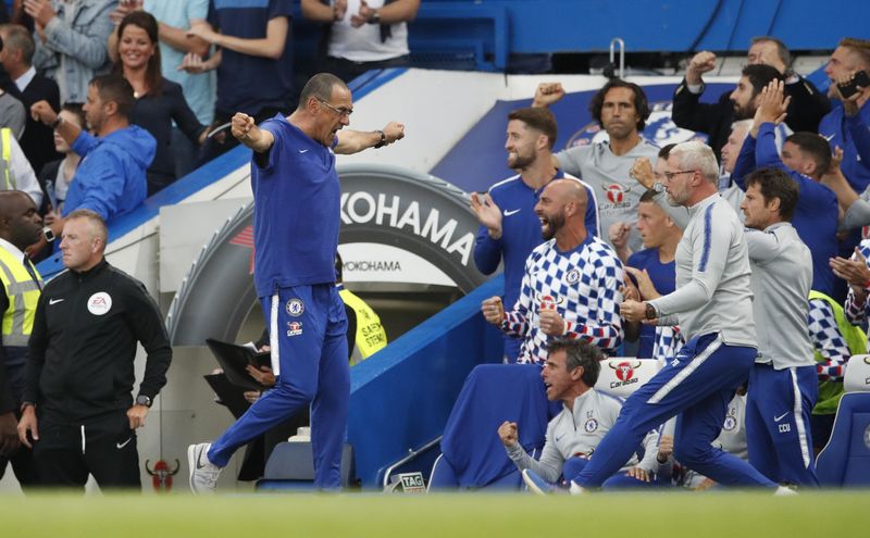 © Reuters. Premier League - Chelsea v Arsenal