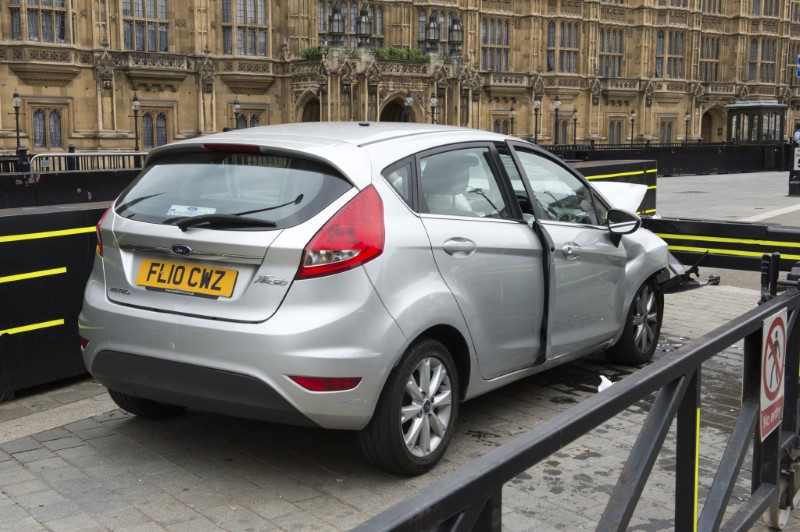 © Reuters. المتهم في حادث سيارة أمام البرلمان البريطاني يمثل أمام المحكمة الاثنين