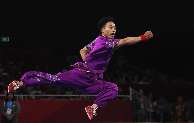 © Reuters. Wushu – 2018 Asian Games – Men's Changquan - Final
