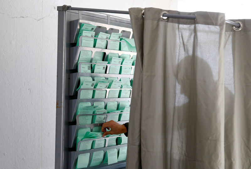 © Reuters. بدء التصويت في انتخابات الأندلس بإسبانيا