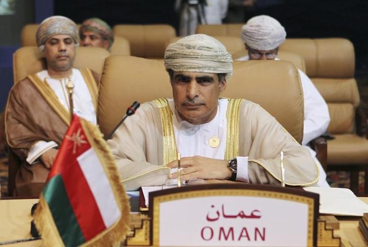 © Reuters. Министр нефти Омана Мухаммед Хамад аль-Румхи на саммите Форума стран-экспортеров газа в Дохе