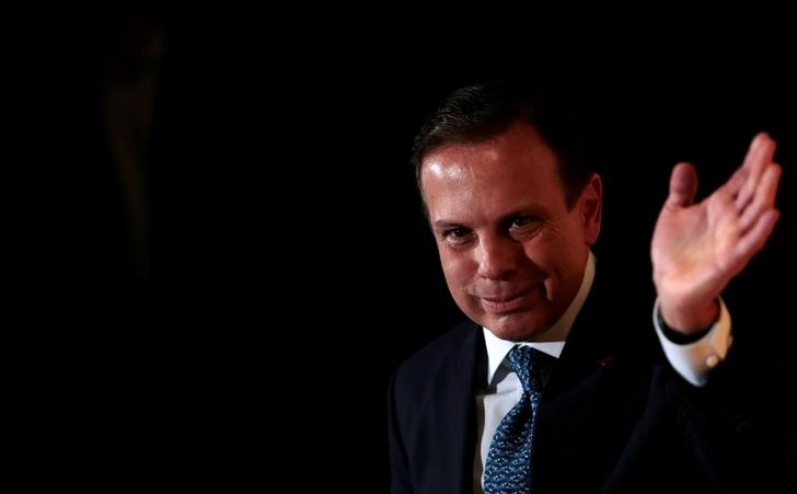 © Reuters. O governador eleito do Estado de São Paulo, João Doria, durante evento em São Paulo