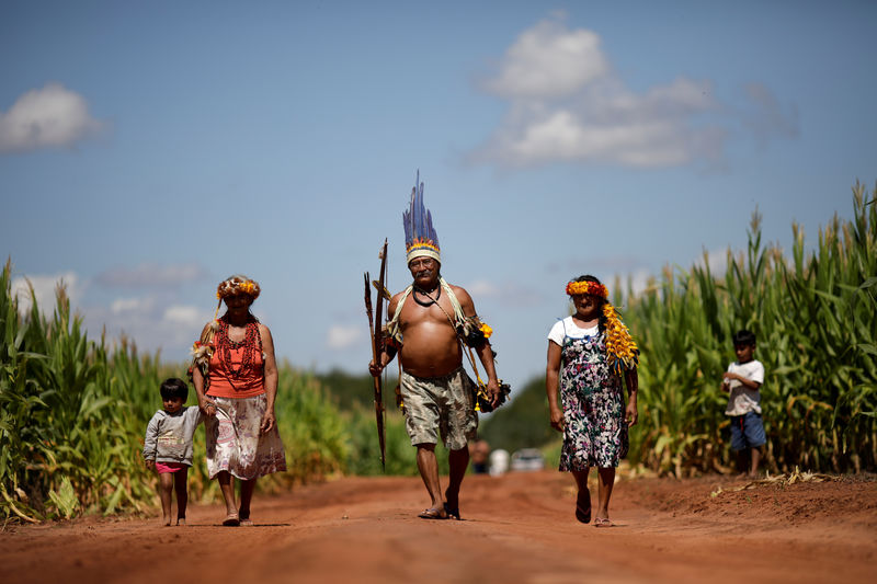 © Reuters. Índios em Conquista do Oeste