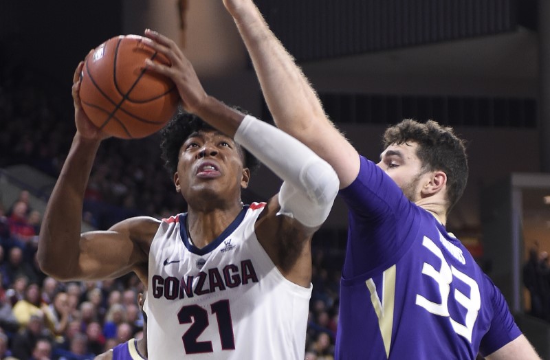 © Reuters. NCAA Basketball: Washington at Gonzaga