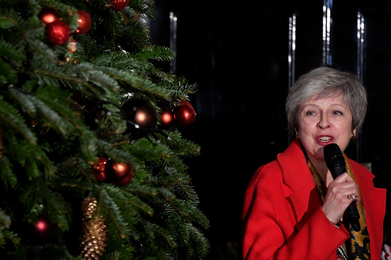 © Reuters. Theresa May em Londres