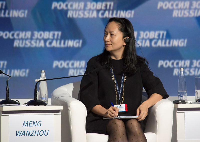 © Reuters. Huawei's Executive Board Director Meng Wanzhou attends the VTB Capital Investment Forum "Russia Calling!" in Moscow