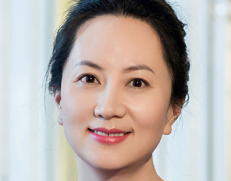 © Reuters. Handout of Meng Wanzhou, Huawei Technologies Co Ltd's chief financial officer (CFO)