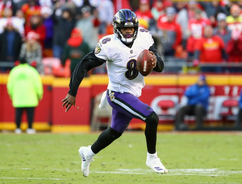 © Reuters. NFL: Baltimore Ravens at Kansas City Chiefs