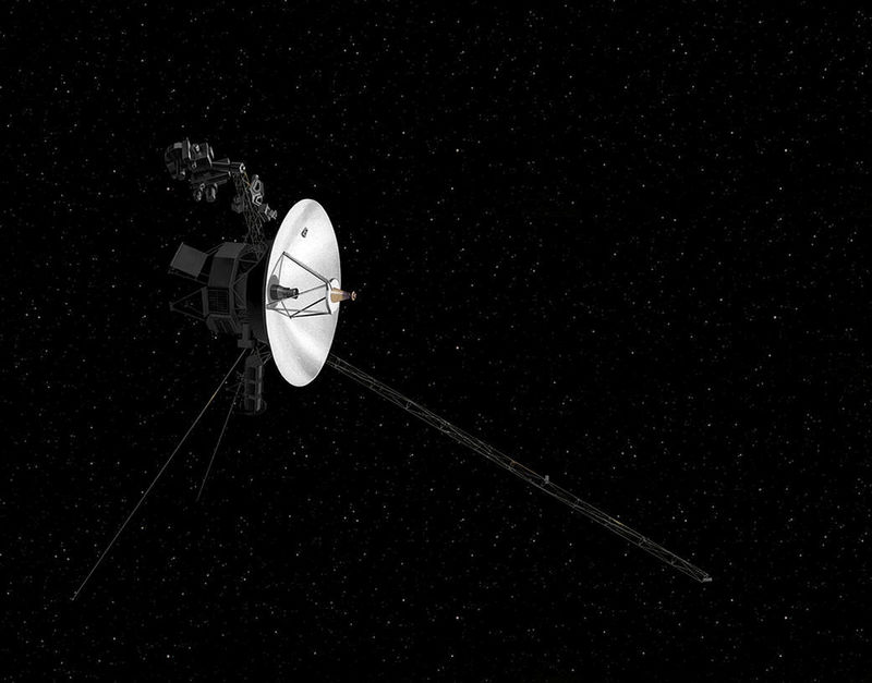 © Reuters. An illustration of NASA's Voyager spacecraft in space