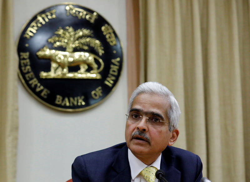 © Reuters. Novo presidente do banco central da Índia (RBI), Shaktikanta Das, durante coletiva de imprensa