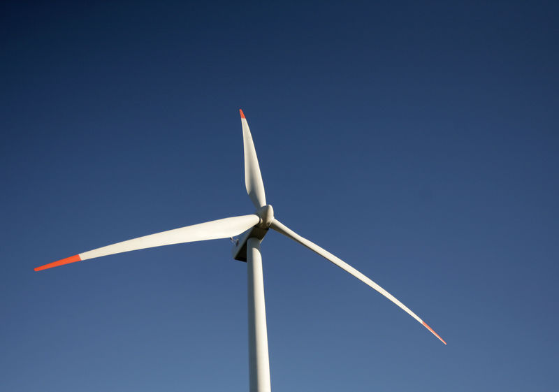 © Reuters. Turbina eolica em funcionamento