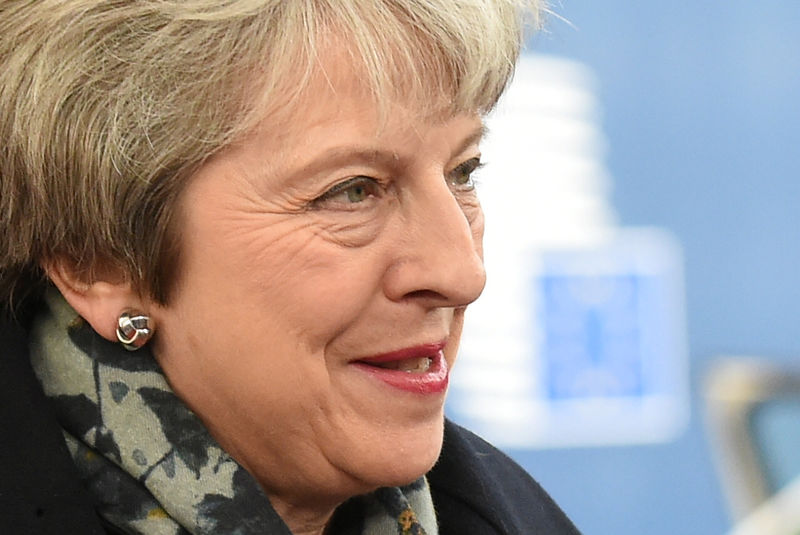 © Reuters. Los líderes de la UE ofrecen nuevas garantías a May sobre el acuerdo del Brexit