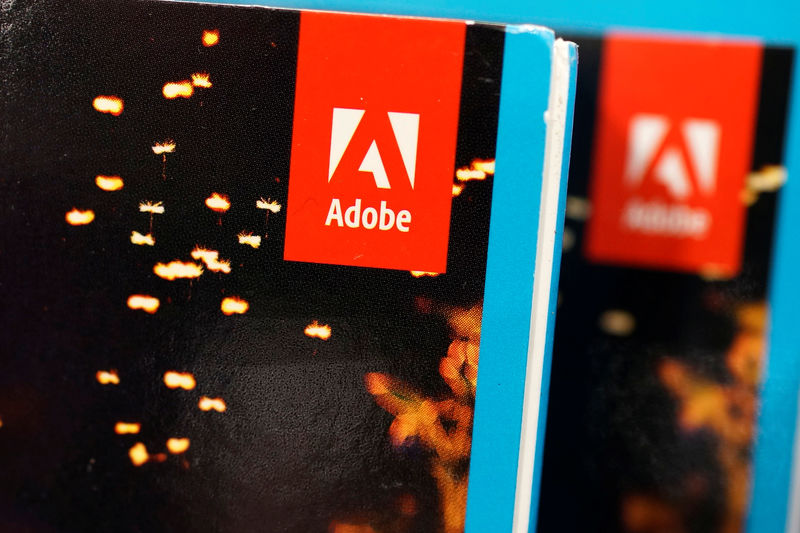 © Reuters. Logo da Adobe