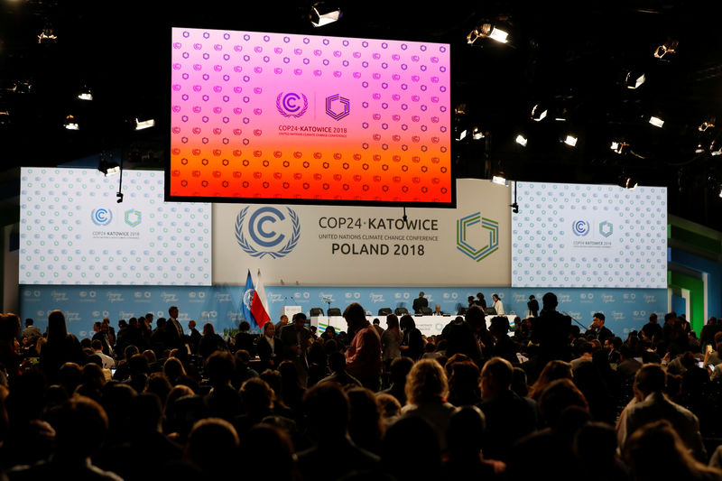 © Reuters. Visão geral de reunião sobre clima em Katowic, Polônia