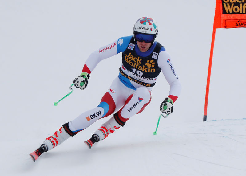 © Reuters. Alpine Skiing World Cup - Men's Downhill Training