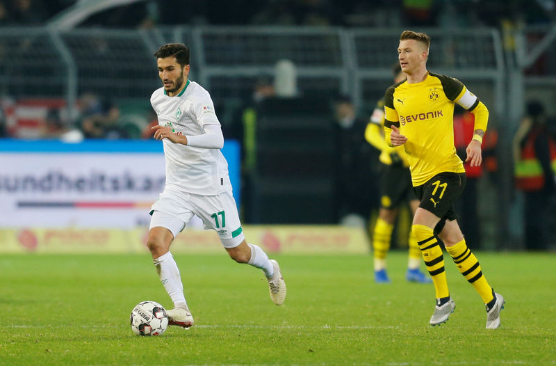 © Reuters. Bundesliga - Borussia Dortmund v Werder Bremen