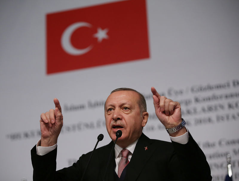 © Reuters. أردوغان: تركيا قد تبدأ عملية جديدة في سوريا في أي لحظة
