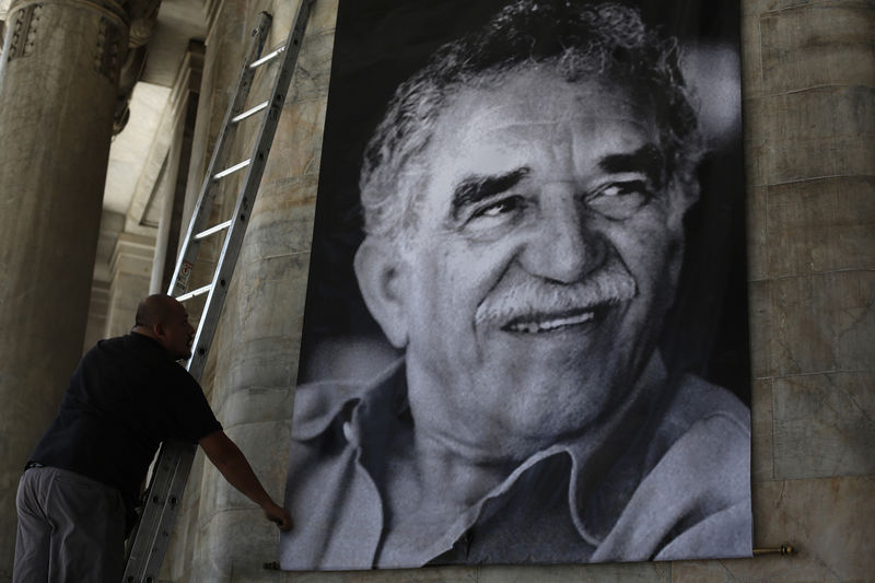 © Reuters. Foto de Gabriel García Márquez na Cidade do México