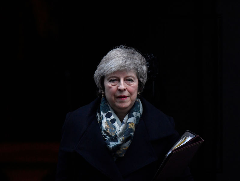 © Reuters. Primeira-ministra britânica, Theresa May