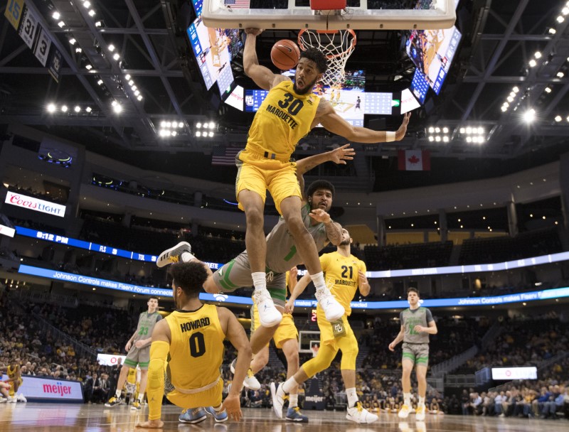 © Reuters. NCAA Basketball: North Dakota at Marquette