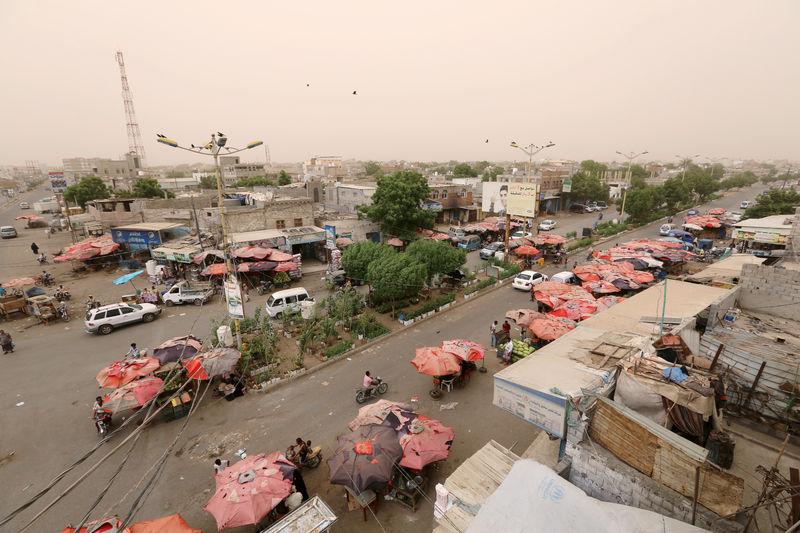 © Reuters. Visão geral da cidade de Hodeidah, Iêmen