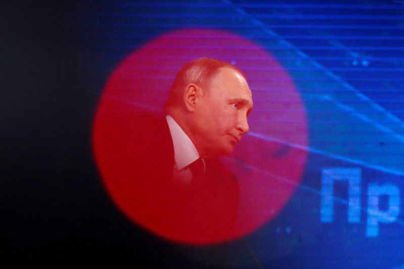 © Reuters. Putin acusa a EEUU de aumentar el riesgo de una guerra nuclear