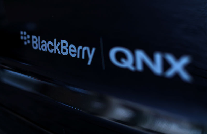 © Reuters. Software QNX da BlackBerry em carro autônomo