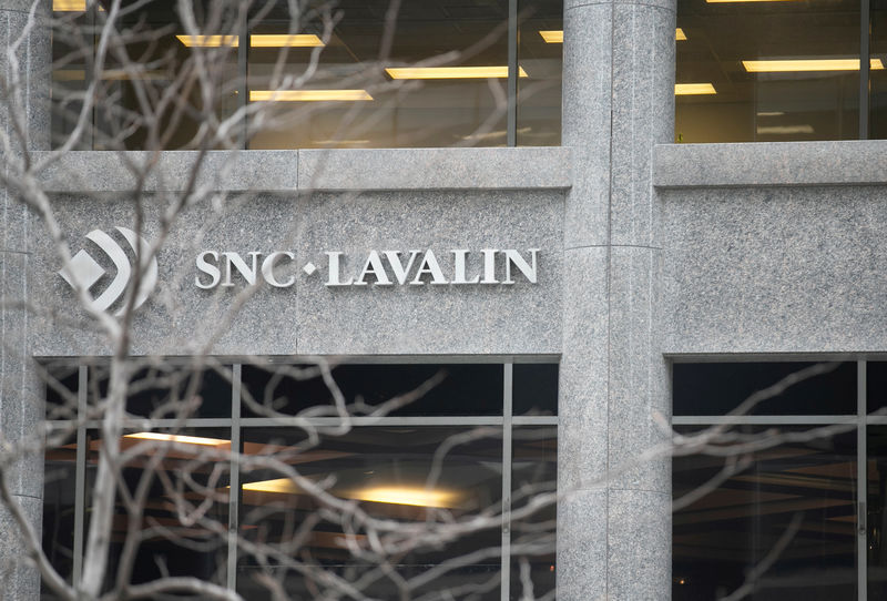 © Reuters. FILE PHOTO: SNC-Lavalin Group Inc., headquarters seen in Montreal