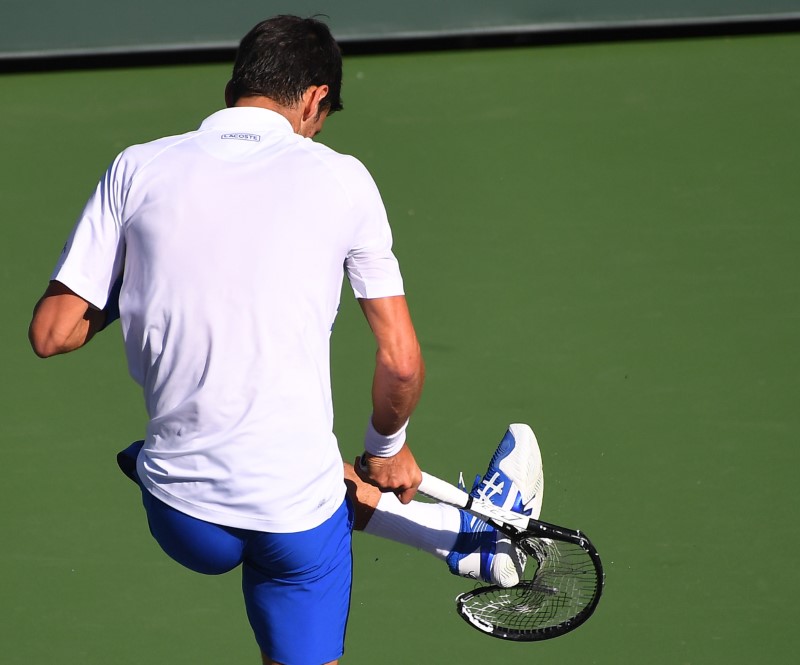 © Reuters. Tennis: BNP Paribas Open-Day 9