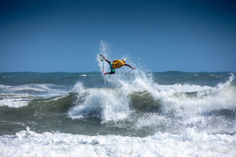 © Reuters. 2019 ISA World Surfing Games