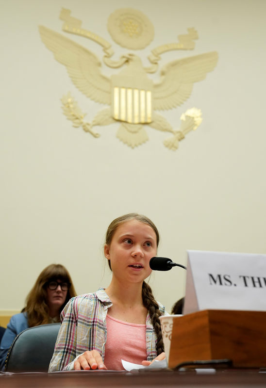 Greta Thunberg diz ao Congresso dos EUA: &quot;não me escutem, escutem os cientistas&quot;