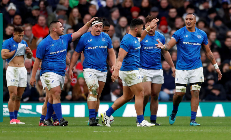 © Reuters. FILE PHOTO: Autumn Internationals - England vs Samoa