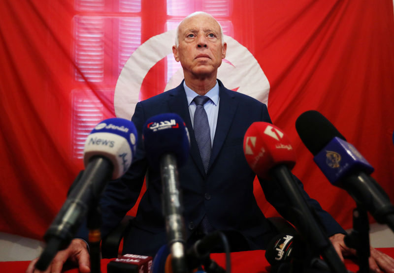 Moderate Islamist Ennahda backs Saied in Tunisia's presidential run-off