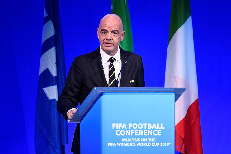 Infantino vows to push ahead with a new Women's World League