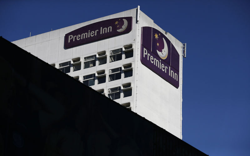 © Reuters. A Premier Inn hotel is seen in Manchester